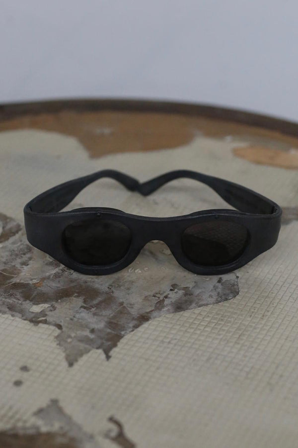 M.A+ integrated leather sunglasses OO200 OIO